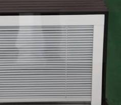 China Internal Blinds Inside Glass Privacy Protection Heat / Sound Insulation for sale