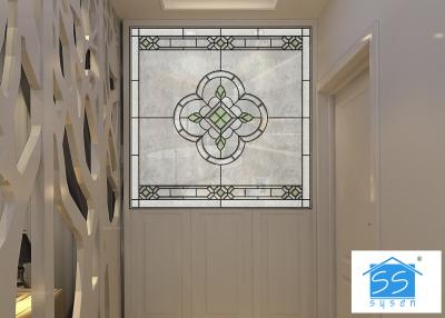 China Pattern Decorative Bathroom Window Glass Hollow Structure Modern Unique Style for sale