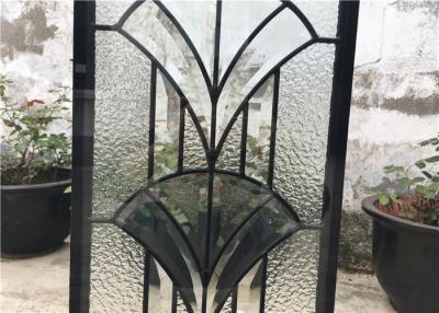 China IGCC IGMA Decorative Bathroom Window Glass Clear Bevel Tempered Glass for sale