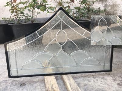 China Float Tempered Decorative Panel Glass For Architectural Door Flat Edge for sale