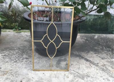 China Clear Cabinet Door Glass Panels , Various Shape Decorative Glass For Kitchen Cabinets for sale