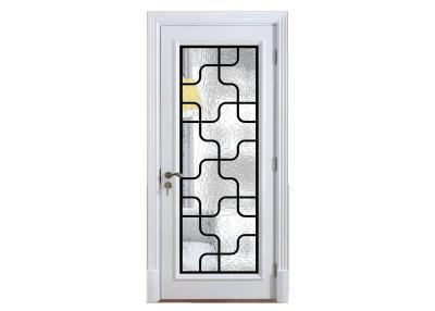 China Custom Decorative Glass Panels For Front Doors Add Low E / Argon Gas To Any Style for sale