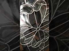 Clear / Coated / Stained Pattern Decorative Panel Glass 22“*48“