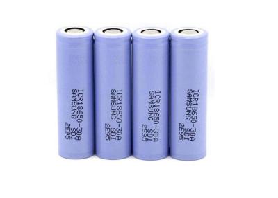 China Ultra High Power Brand ICR18650-30A Li-ion Battery Cells 3.6V 3000mAh 1C for Electric Tool、E-Bike for sale