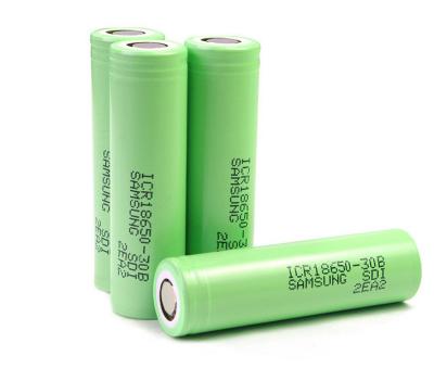 Chine Cellules de batterie de Li-ion de la marque ICR18650-30B de puissance ultra élevée 3.6V 3000mAh pour la voiture électronique d'équilibre de、 d'E-cigarettes de、 de jouets à vendre