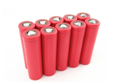 China Red 18650 Lithium Ion Cells 3500mah 3.6V 10A , Ebike Battery Cells Eco Friendly for sale