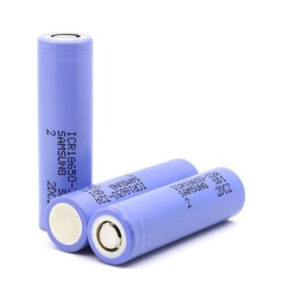 China Purple Color ICR18650-32A 18650 Lithium Ion Cells 3.6 Volt 3200mAh For Laptop Battery for sale