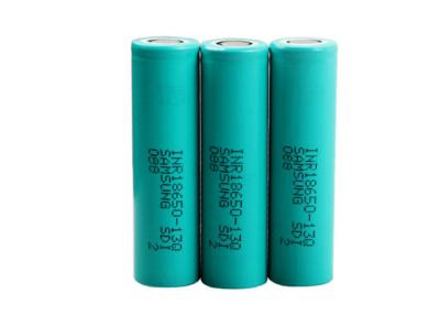 China INR18650-13Q 1300mAh Rechargeable 3.6 Volt Lithium Battery For Electronic Toys for sale