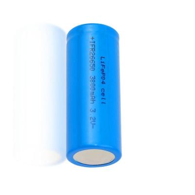 Chine Cellules de batterie 3.2V 3800mAh 3C de la puissance ultra élevée IFR26550 LiFePO4 pour le système de stockage de l'énergie à vendre
