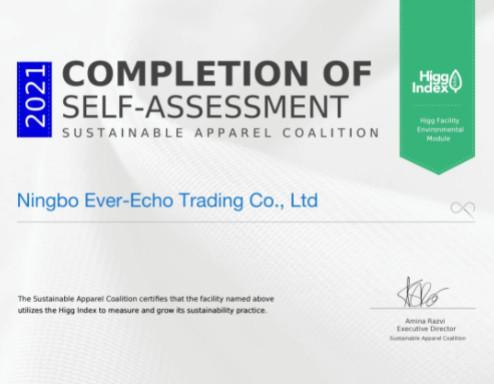 Higg Index - Ningbo Ever-Echo Trading Co., Ltd.
