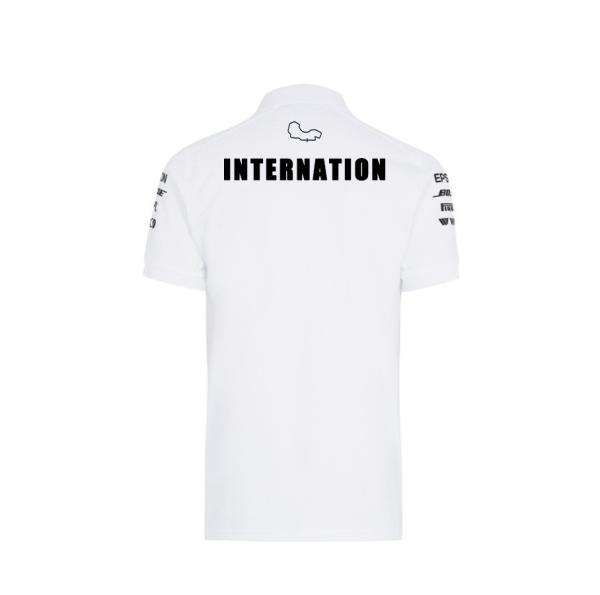 Quality Custom Design Embroidery Sublimate Downhill White T Shirt for Motorcycle Auto for sale