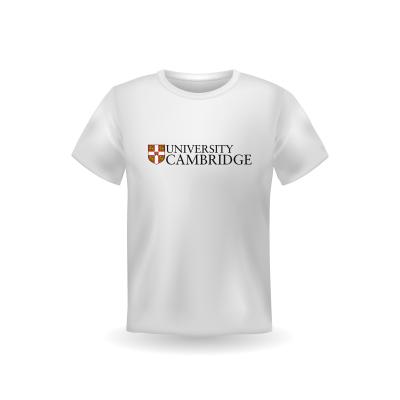 China T-Shirt universitário e promocional de tecido respirável com logotipo personalizado e manga curta à venda