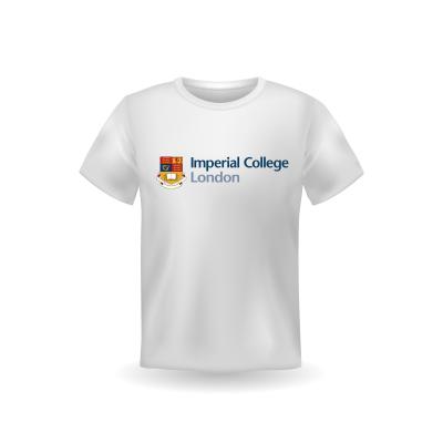 China T-Shirt universitária O-Neck com logotipo personalizado e tecido respirável à venda