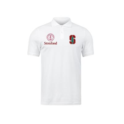 China Short Sleeve Casual Style University Logo Polo for Breathable and Quick Dry for sale