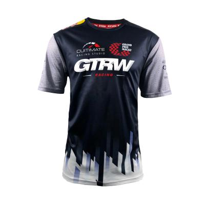 China Custom Logo Sports Gym Racing Riding Motocycies Jersey Men's T-Shirts for sale