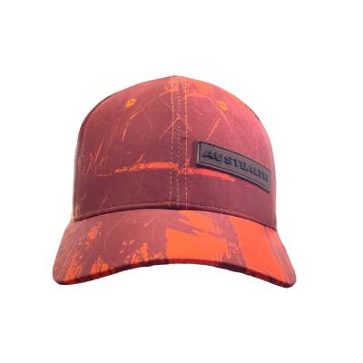 China Tailoring Design Polyester Canvas Breathable Fabric Racing Sport Cap for Sublimation for sale