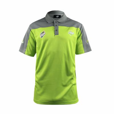China Customized Breathable Cotton Polyester Cricket Polo Shirt with Personalised Design for sale