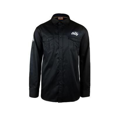 Cina Camicie di stile Tops Custom ricamati Abbigliamento da squadra Sport Corse Blank Pit Crew Long Sleeve Racing Polo Shirt in vendita