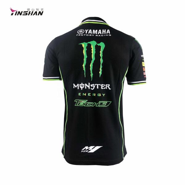 Quality Polyester/Cotton Racing Team Polo Shirts Custom Sublimation Uniform for for sale