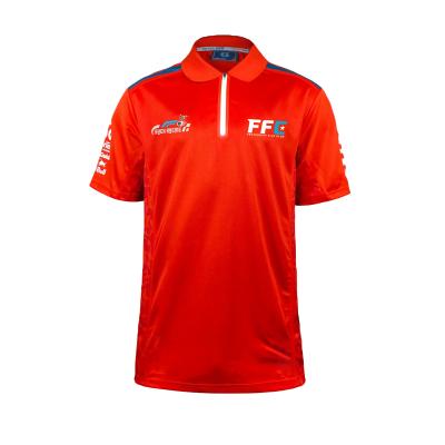 China Customized Color F1 Sportswear Polo Shirt with Custom Uniform Racing Printed Logo Design for sale
