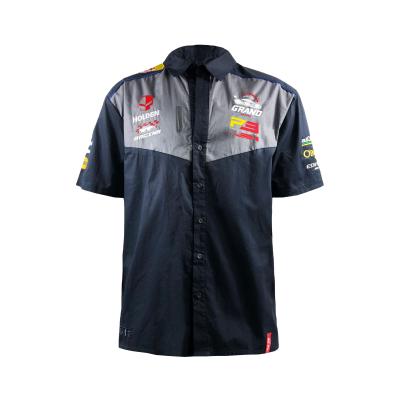 China Breathable Cotton Popline F1 and Motorcycle Racing Shirt with Custom Logo Print for sale