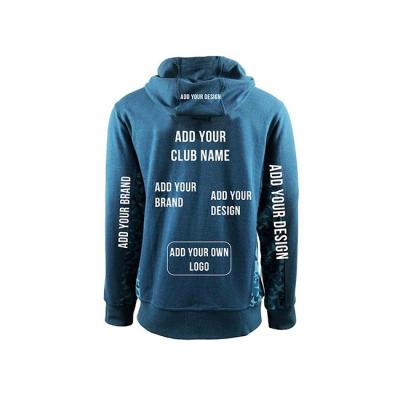 China Custom Breathable Hoodie Polyester Cotton Fleece Long Sleeve Zip Up with Print Pattern for sale