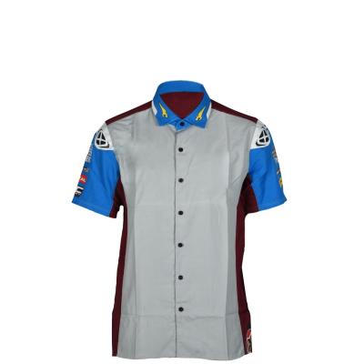 China Customized Color Cotton Man's Polo Shirts for Motorcycle Pit Crew Racing for sale