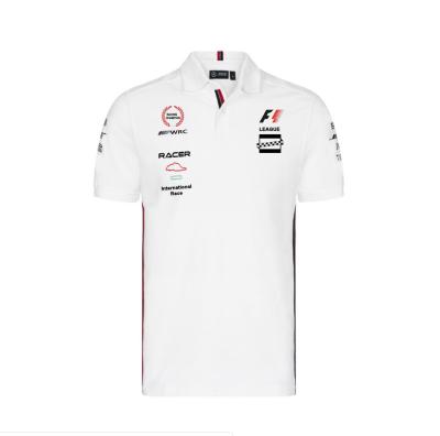 Chine T-shirt de course F1 sur mesure Vêtements de sport pour adultes Service OEM personnalisé à vendre