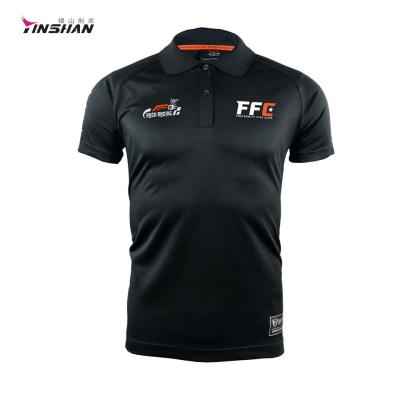 China Motorcycle Auto Racing Teamwear Custom Polyester Sports Polo Shirts with Printed Logo for sale