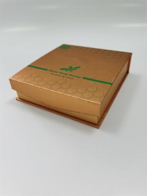 Chine Boîtes à bijoux ondulées imprimées adaptées aux besoins du client dégaufrant écologiques à vendre