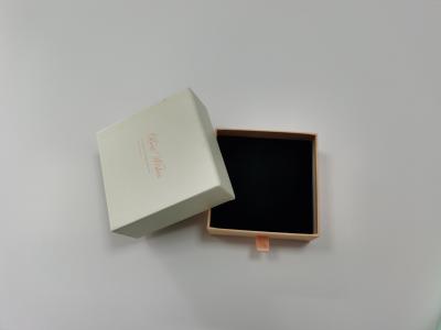 China Os cosméticos personalizaram a caixa de joias de empacotamento impressa da laminação da caixa à venda