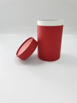 China Caixas de embalagem de varejo de presente ODM impressão flexográfica tubo vermelho à venda