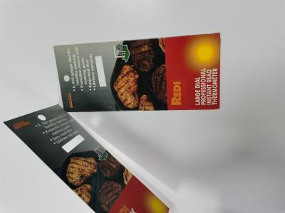 Cina CMYK Recycle Paper Blister Packaging Carte di carta con anima in vernice UV in vendita