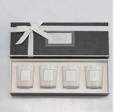 China Cajas de embalaje personalizadas de lujo ODM Caja de velas de cartón degradable FSC en venta