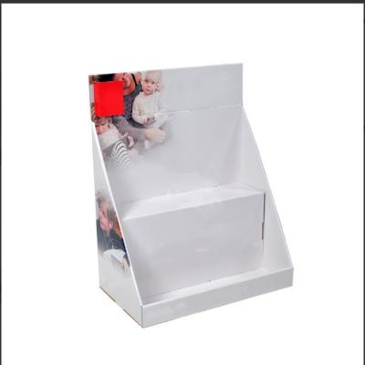 China Kundenspezifische Kunststoffschichtpolster für Paletten Pantone Recycleable PDQ Counter zu verkaufen