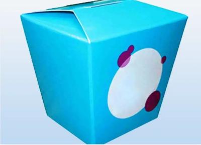 Китай Custom Design Food Packing 4 Colors Printing Foldable Chinese Take-out Boxes продается