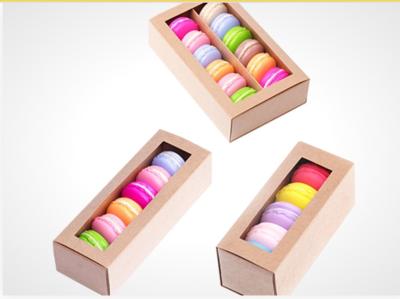 China Customized High Quality 12 Macaron up and Bottom Cover Packaging Box Te koop