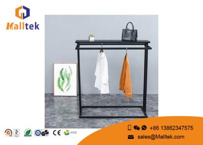 China Graceful Simple Garment Display Racks Flooring Stand For Shopping Mall for sale
