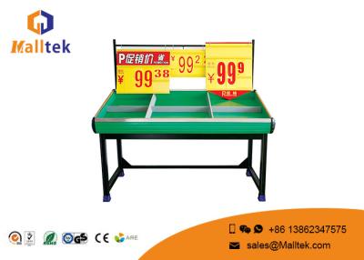 China Supermarket Fruit And Veg Display Stands Rust Proof Convenient Easy To Install for sale