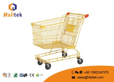 China 180L Lightweight Supermarket Shopping Trolley Supermarket Basket Trolley for sale