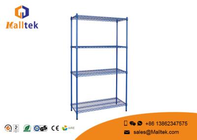 China Decorative Wire Closet Shelving Wire Basket Shelves Galvanized Zinc Plated for sale