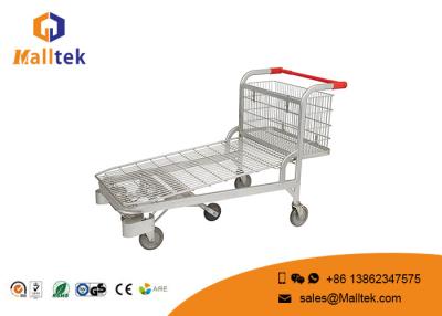 China Heavy Duty Industrial Material Handling Trolley Transport Cargo Trolley With 5 Wheels for sale