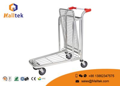 China Convenience Logistics Trolley Chrome Plated Material Movement Trolley for sale