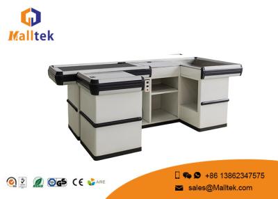 China Standard Supermarket Desk Grocery Retail Store Cash Checkout Counter Equipment Trunk for sale