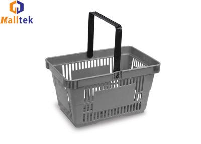 China Lightweight HDPP Single Handle Retail Shopping Baskets For Duty Free Store for sale