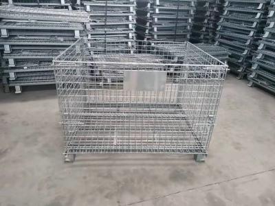China Fio galvanizado Mesh Storage Cages 50x50mm 1200x1000x890mm à venda