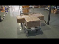Heavy Duty Industrial Logistic Metal Warehouse Storage Trolley