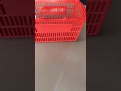 Plastic Shopping Basket PP For Supermarket