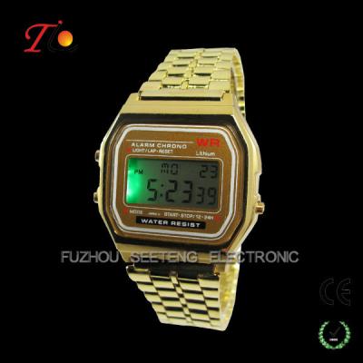 China Popular Casio style wholesale led men and women watches with very competitive price for sale