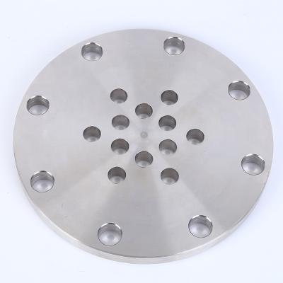 Chine X2CrNiMoN17-11-2 wn flanges  EN 10222-5  Large dimension ASME B16.5 stainless steel 1.4406  forged flange à vendre